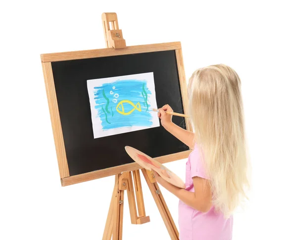 Pintura de niña —  Fotos de Stock