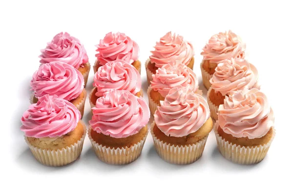 Many yummy cupcakes — Stock Photo, Image