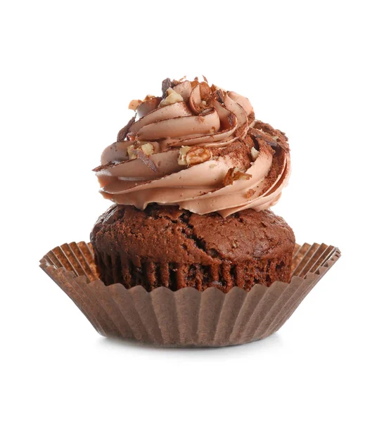 Sabroso cupcake de chocolate — Foto de Stock