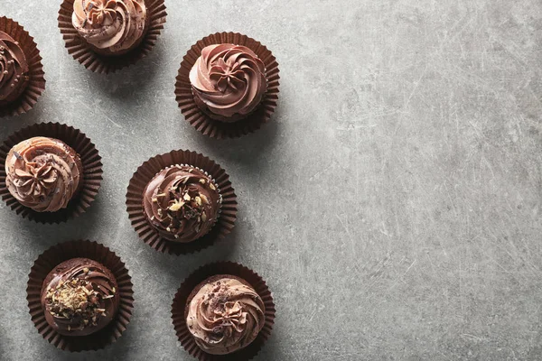 Lezzetli çikolata cupcakes — Stok fotoğraf