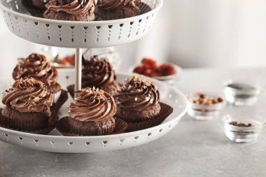  Lezzetli çikolata cupcakes