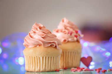 Cupcakes Sevgililer günü için 