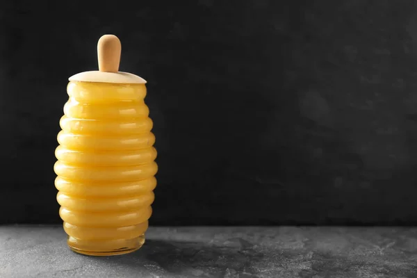 Aromatický med do sklenic — Stock fotografie