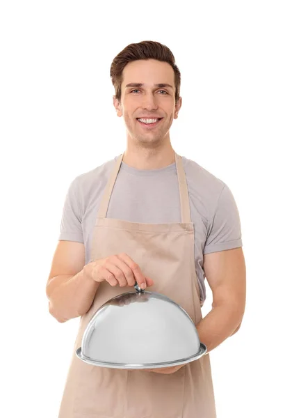 Young man with cloche Royalty Free Stock Photos