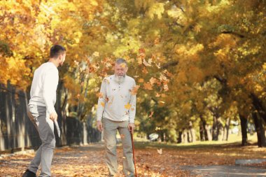 üst düzey insan ile yürüme caregiver