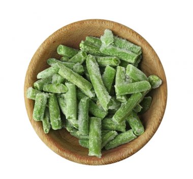 Dondurulmuş fasulye