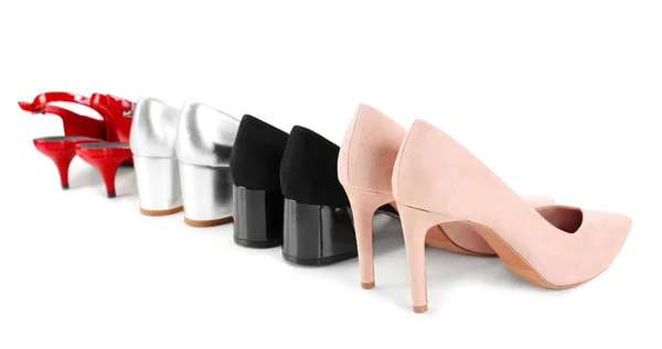 Sapatos femininos diferentes — Fotografia de Stock