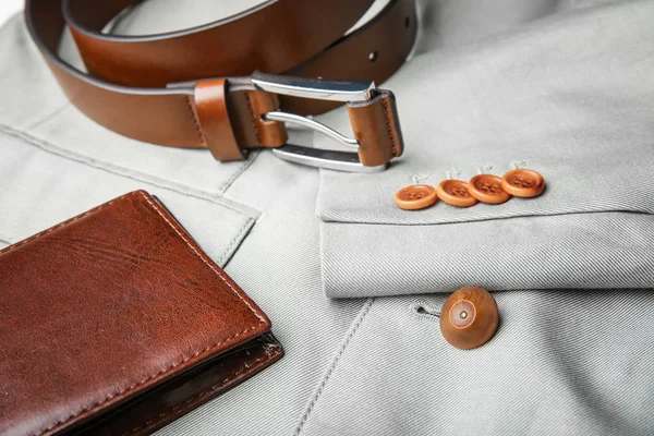 Elegant belt and wallet
