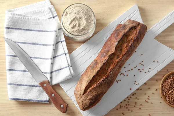Pan de trigo sarraceno fresco — Foto de Stock