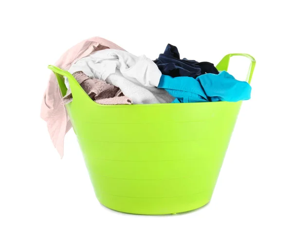 汚れた洗濯物のかご — ストック写真