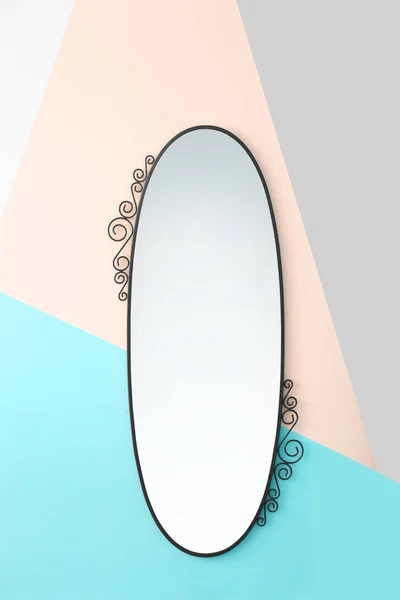 Beautiful big mirror — Stock Photo, Image