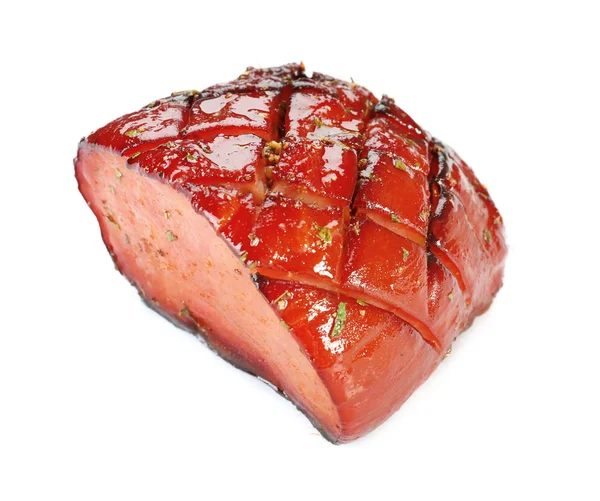 Traditional honey baked ham — Stock Photo, Image