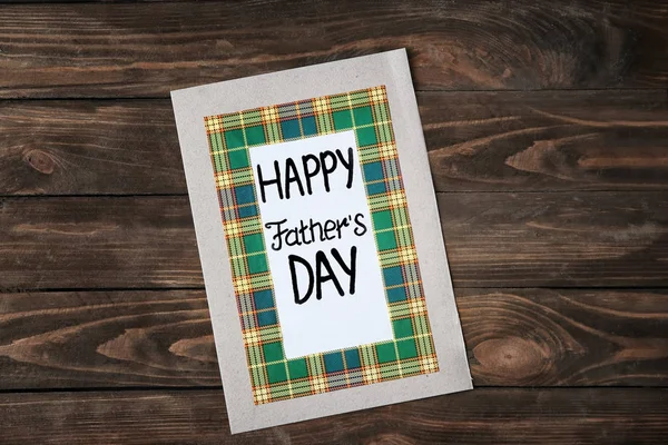 Feliz cartão de Dia do Pai — Fotografia de Stock