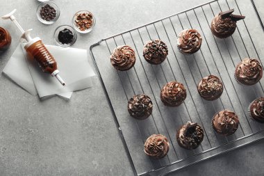  Lezzetli çikolata cupcakes 