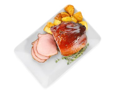 jambon pişmiş geleneksel tatlım