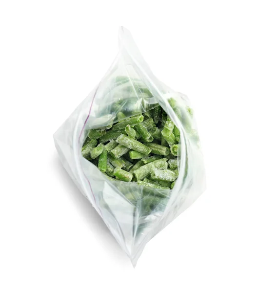 Зелена квасоля заморожена — стокове фото
