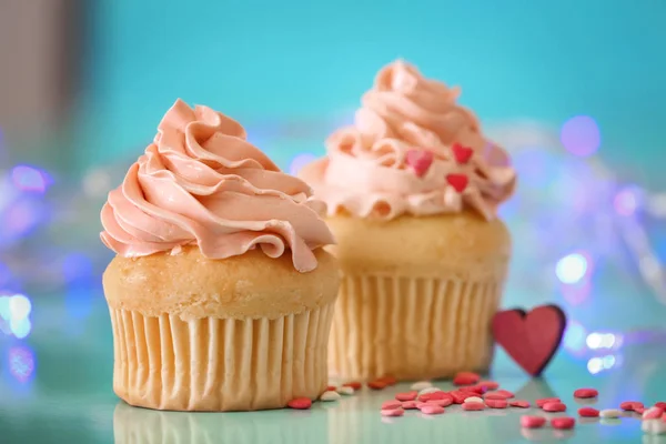 Pasteles para el Día de San Valentín — Foto de Stock