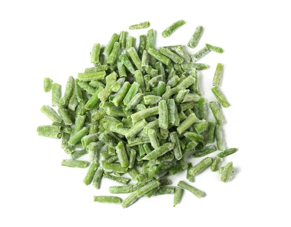 Bevroren groene bonen — Stockfoto