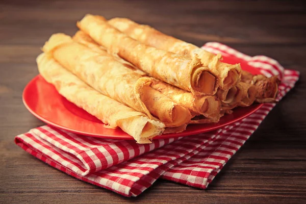 Lezzetli ince krepler.