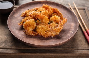 lezzetli karides sepeti 