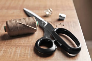 Set of tailoring tools clipart
