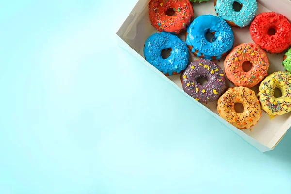 Donuts glacés savoureux — Photo