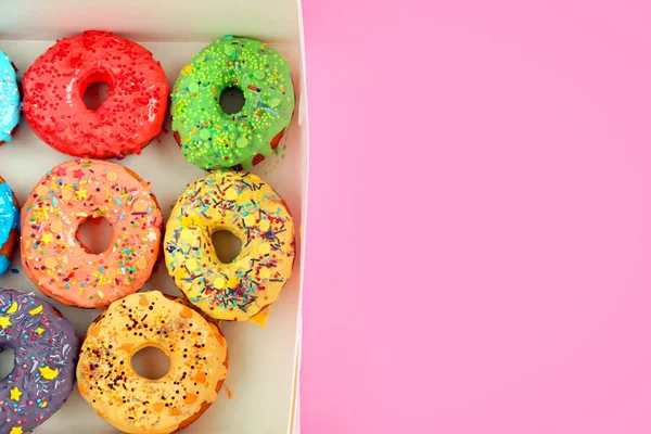 맛있는 유약을 바른 도넛 — 스톡 사진