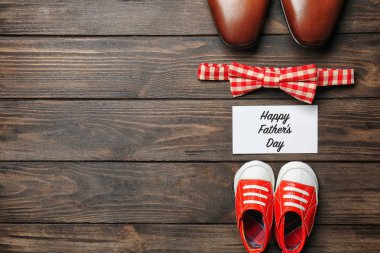 Babalar günü için kompozisyon 