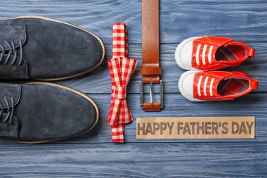 Babalar günü için kompozisyon 