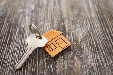 Biblo ev şeklinde anahtarla 