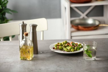 Nefis brussel ile plaka salata masada lahanası