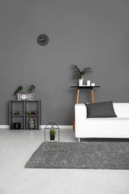 Rahat kanepe oturma odası iç