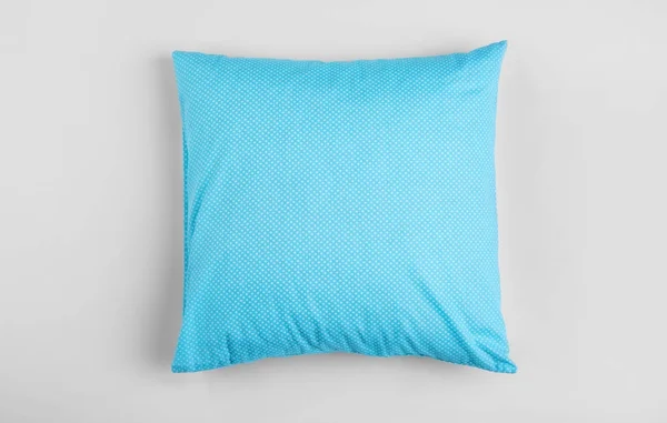 Soft pillow on light background — Stock Photo, Image