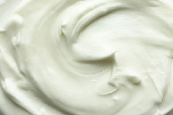 Natural cream as background, closeup — Stock Photo, Image