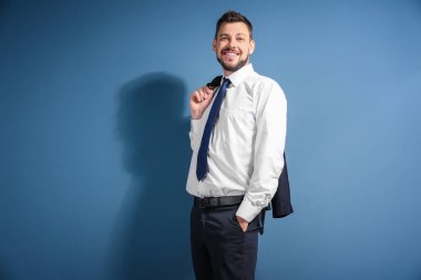 Borsa broker renk arka plan üzerinde