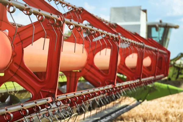 Combine harvester, closeup — Stock Photo, Image