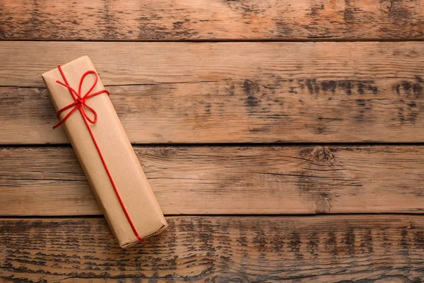 Parcel gift box — Stock Photo, Image