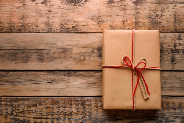 Parcel gift box — Stock Photo, Image