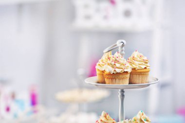 Tatlı stand lezzetli kekler