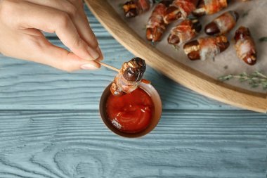 Pastırma daldırma kadın tarihi sarılmış 