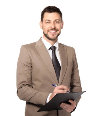 Formal giyim çekici adam 