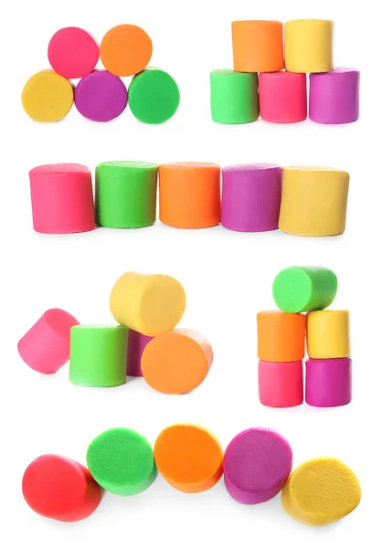 Set of play dough — Stock Photo, Image
