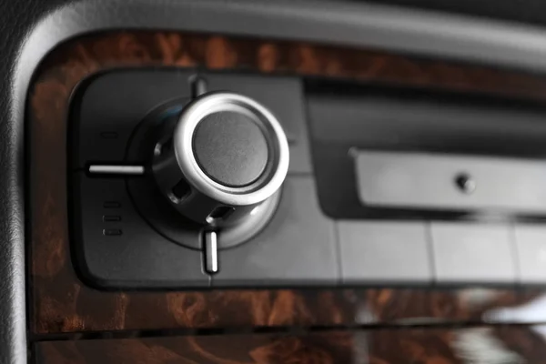 Pannello di controllo aria condizionata in auto — Foto Stock