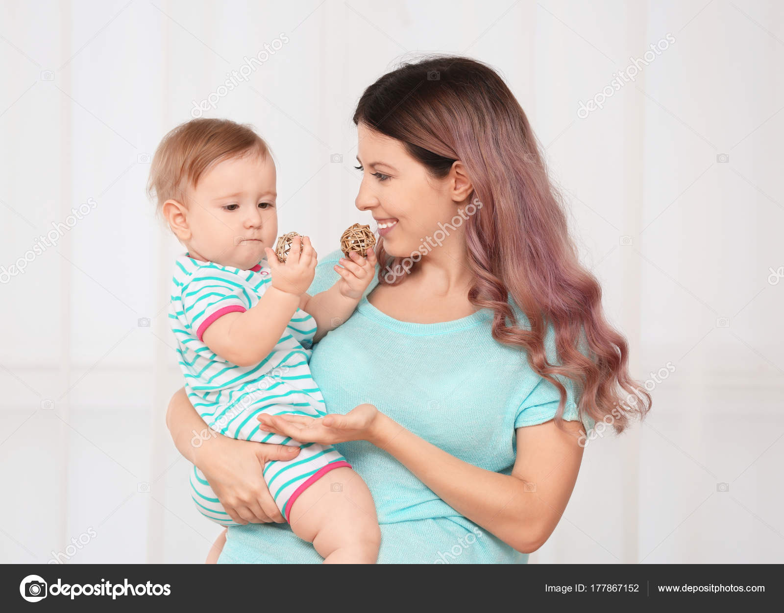mother and baby light