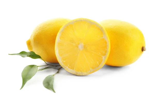 成熟的新鲜柠檬 — 图库照片