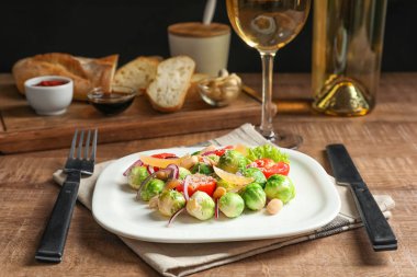 Salata nefis brussel ile plaka lahanası 