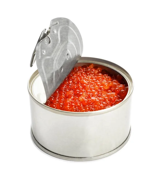 ブリキ缶においしいキャビア — ストック写真