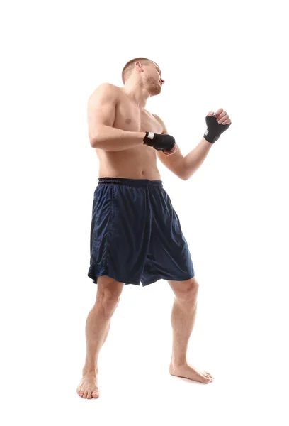 Attractive young boxer — Stock Photo, Image