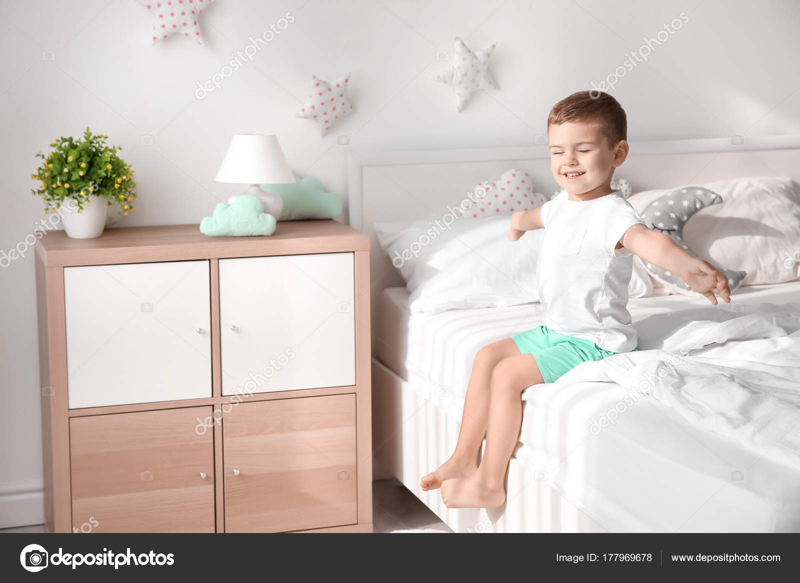 a boy bed