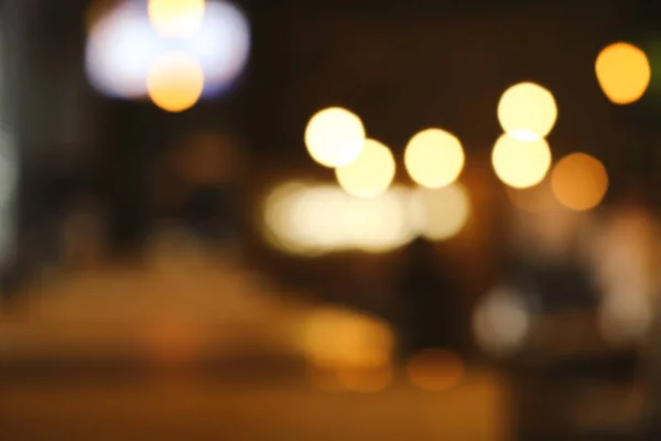 Blurred view of restaurant interior, abstract background